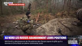Au nord de l'Ukraine, les soldats russes abandonnent leurs positions