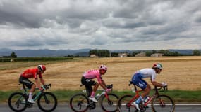 Matis Louvel, Andrey Amador et Daniel Oss