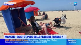 BFM Normandie et vous: Sciotot en lice pour être la plus belle plage de France
