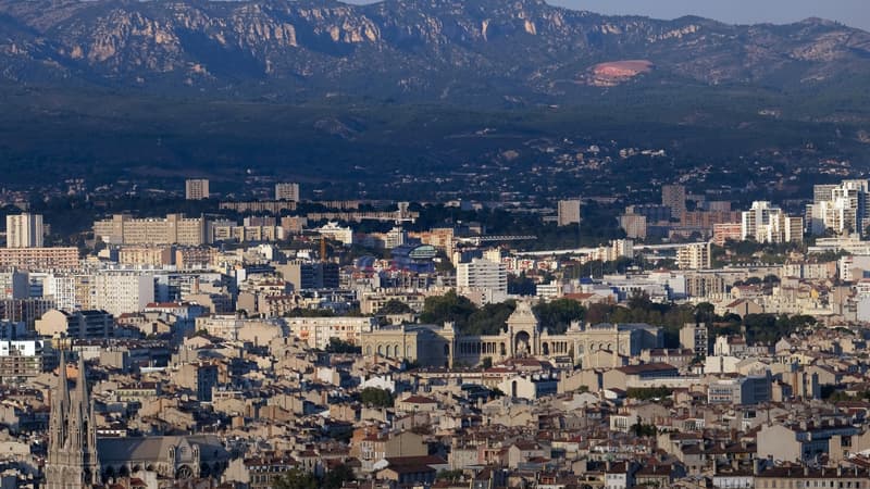 Quartiers du nord-est de Marseille, en septembre 2018.