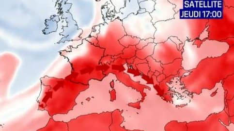 L'épisode de fortes chaleurs qui débute en France est lié à un dôme de chaleur présent sur le Maghreb et le sud de l'Europe. L'épisode de fortes chaleurs qui débute en France est lié à un dôme de chaleur présent sur le Maghreb et le sud de l'Europe.