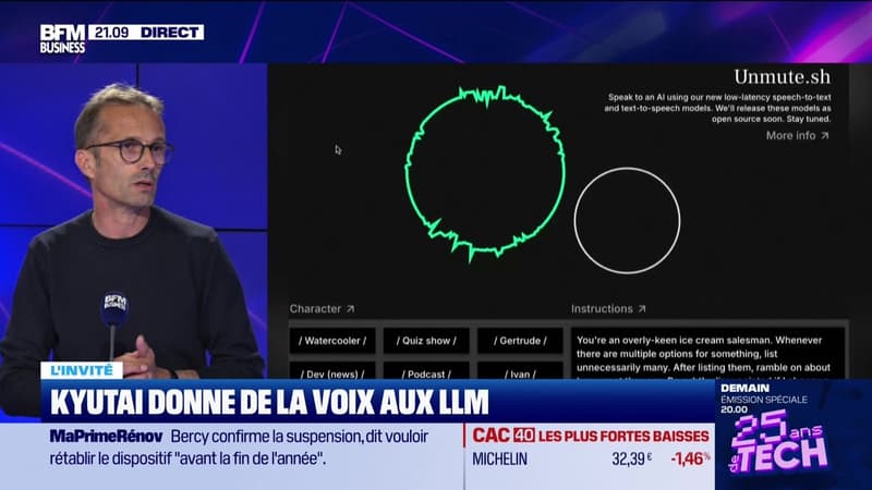 Patrick Pérez (Kyutai) : Avec Unmute, Kyutai donne de la voix aux LLM - 04/06 ?