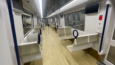 Le nouveau métro marseillais en construction