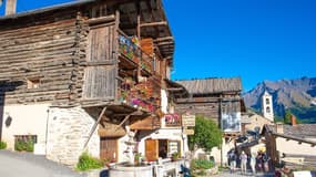 Saint-Véran, village le plus haut d'Europe. 