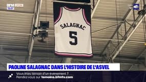 Lyon: la basketteuse Paoline Salagnac rentre encore plus dans l'histoire de l'ASVEL