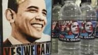 L'eau en bouteille Barack Obama