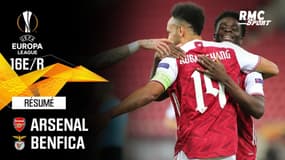 Résumé : Arsenal (Q) 3-2 Benfica - Ligue Europa 16e de finale retour