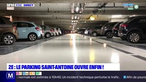 Lyon 2e: le parking Saint-Antoine ouvre après sept ans de travaux