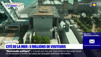 Cherbourg-en-Cotentin: cinq millions de visiteurs à la Cité de la mer