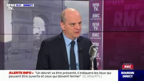 Jean-Michel Blanquer: "Aujourd'hui il y a un peu plus de 2000 classes fermées" 