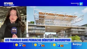 Lyon: les travaux gare Perrache débutent ce lundi