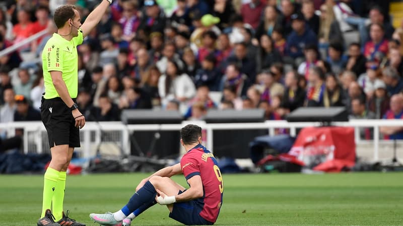 Barça: Lewandowski absent plusieurs semaines
