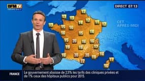 La météo pour ce mercredi 11 mars 2015