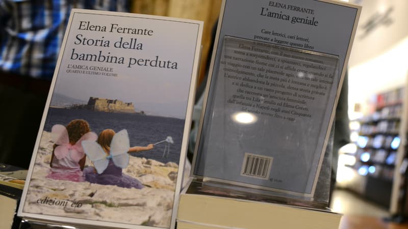 L'édition italienne de L'Amie prodigieuse d'Elena Ferrante