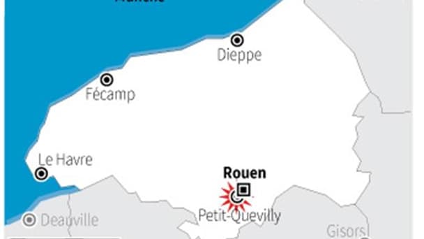 ALERTE AU GAZ PRÈS DE ROUEN