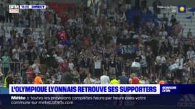 L'Olympique Lyonnais retrouve ses supporters