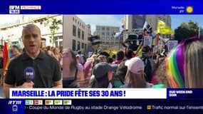 Marseille: la Pride fête ses 30 ans