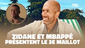 Real Madrid : Zidane en guest star pour présenter le magnifique 3e maillot rétro du club (avec Mbappé)