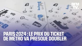 Paris: le prix du ticket de métro va presque doubler pendant les Jeux olympiques et paralympiques