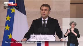"Leurs visages sont là": Emmanuel Macron rend hommage aux victimes françaises du 7-Octobre aux Invalides