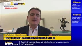Drogue : Piolle note dans la réponse de Darmanin "une petite inflexion dans son discours qui montre qu'il est mal à l'aise avec cette situation"