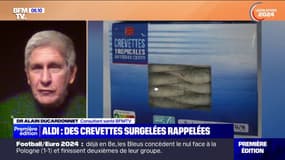 Aldi rappelle des crevettes tropicales surgelées, susceptibles d'être contaminées par une bactérie