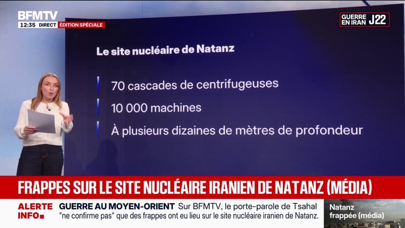 Guerre au Moyen-Orient: ce que l'on sait sur le site nucléaire iranien de Natanz
