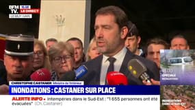 Intempéries: Christophe Castaner confirme la mort de deux personnes, quatre autres personnes sont recherchées