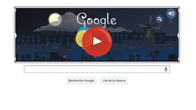 Claude Debussy a les honneurs du Doodle du jour.