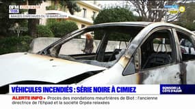 Nice: plusieurs voitures incendiées à Cimiez, la piste du pyromane évoquée