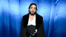 Sofiane Pamart, au défilé Christian Louboutin printemps/été 2026 dans le cadre de la Fashion Week de Paris à la Maison Du Judo, le 2 octobre 2025 à Paris, en France.
