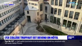 Lyon: l'ancien collège Truffaut à la Croix-Rousse est devenu un hôtel