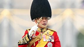 Le roi thaïlandais Maha Vajiralongkorn lors de la cérémonie "Tropping the Colour" à Bangkok, le 3 décembre 2024