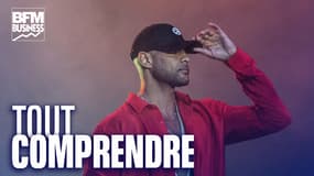 Booba en juillet 2019 aux Vieilles Charrues.