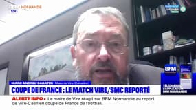 "C'est consternant": le maire de Vire réagit après l'annonce du report du match de la coupe de France