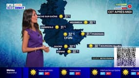 Météo Rhône: du soleil et de la chaleur pour ce lundi avec 32°C à Lyon