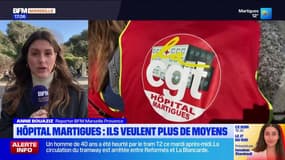 Hôpital de Martigues: les syndicats demandent plus de moyens 
