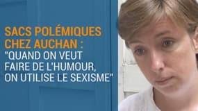Sacs Polémiques chez Auchan: "Quand on veut faire de l'humour, on utilise le sexisme", estime Caroline De Haas