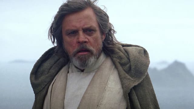 Mark Hamill dans la peau de Luke Skywalker