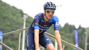 Thibaut Pinot lors du Tour de France, le 20 juillet 2023