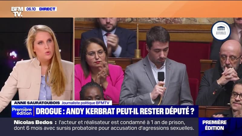 Flagrant délit d'achat de drogue: Andy Kerbrat peut-il rester député?