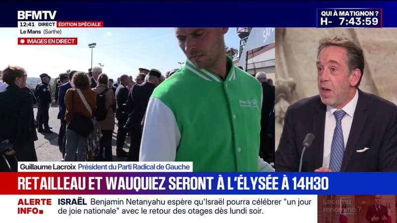 Réunion avec les chefs de partis: l'Élysée appelle à 