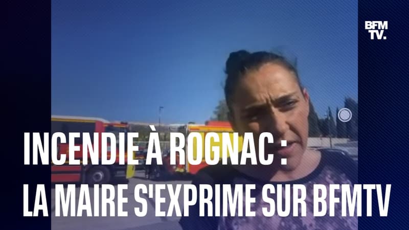 Incendie à Rognac: l'interview intégrale de la maire sur BFMTV