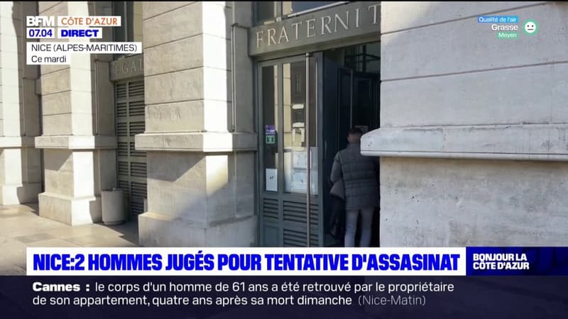 Nice: deux hommes devant la justice pour tentative d'assassinat