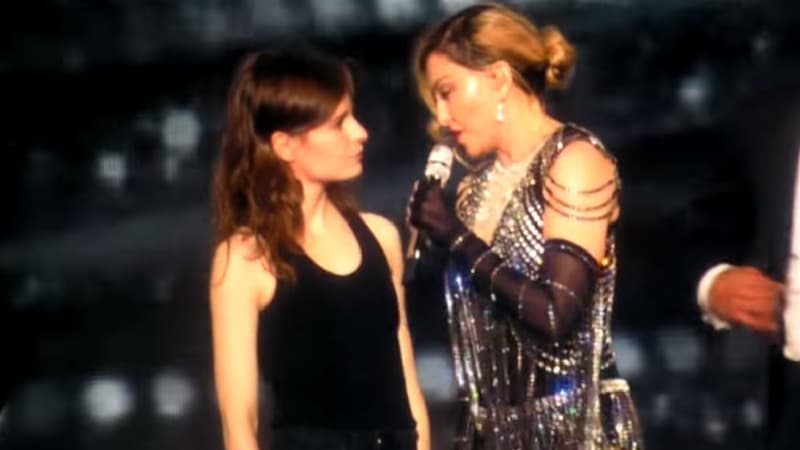 Christine and the Queens et Madonna à l'Accor Hotels Arena le 10 décembre 2015