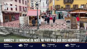 Le marché de Noël d'Annecy exaspère certains riverains de la vieille ville