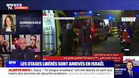 "Ce serait entrer dans le jeu du Hamas que d'accepter une espèce de concurrence entre les familles":  Olivier Jaoui, cousin de trois otages franco-israéliens, réagit à la première libération d'otages par le mouvement islamiste