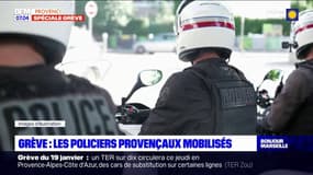 Grève contre la réforme des retraites: les policiers Provençaux mobilisés