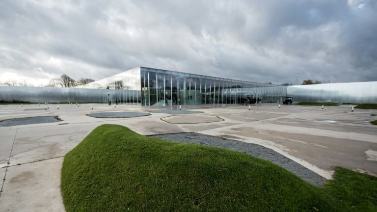 Le musée du Louvre-Lens en novembre 2017 à Lens, dans le Pas-de-Calais(image d'illustration)