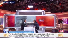 Bruno Retailleau: "Aujourd'hui, les entreprises françaises n'ont plus la capacité de donner le même niveau de salaire que leurs concurrentes peuvent donner parce qu'il y a trop de charges, taxes, normes,..."